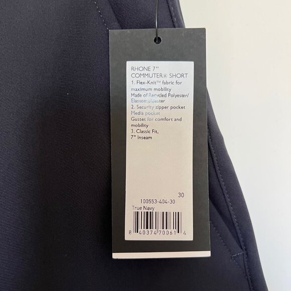 Rhone Mens 7" Commuter® Short - Picture 3 of 4